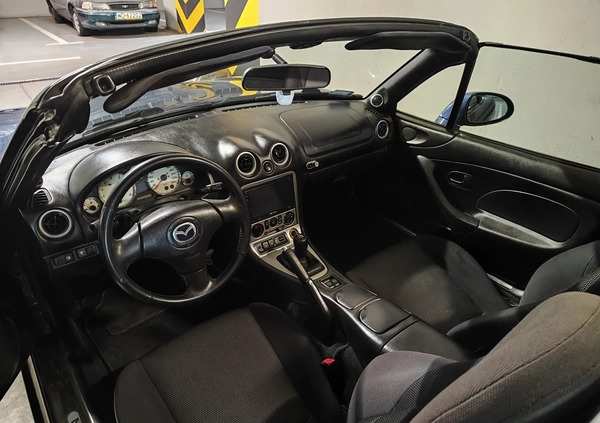 Mazda MX-5 cena 25000 przebieg: 212369, rok produkcji 2001 z Warszawa małe 79